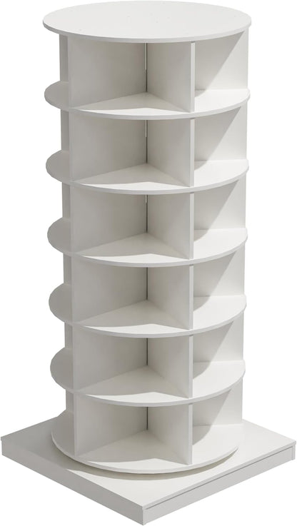 360-Degree Rotating Shoe Cabinet