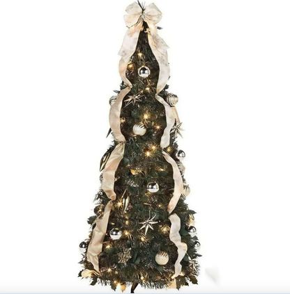 🎅🎄B Árbol de Navidad predecorado – Montalo en 60 segundos