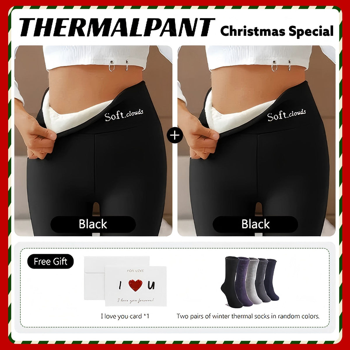 🔥 Tedalin® Leggings in Pile Cloudy