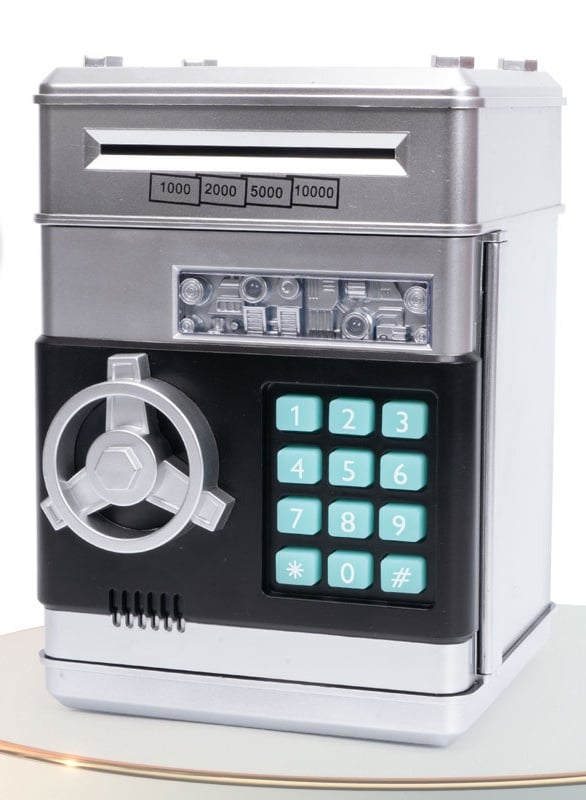 ✅ Salvadanaio Smart Stile ATM – Divertente e Sicuro per Piccoli Risparmiatori